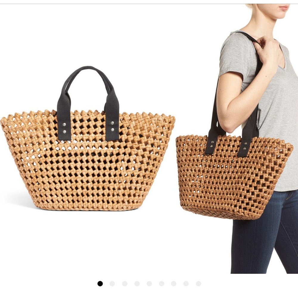 Nordstrom Open Weave Strae Tote